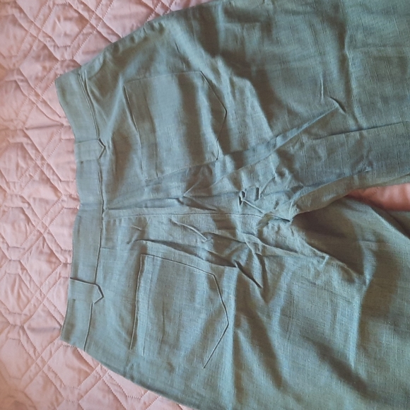 NWOT Modcloth Green Pants - Size 8 - Picture 5 of 7